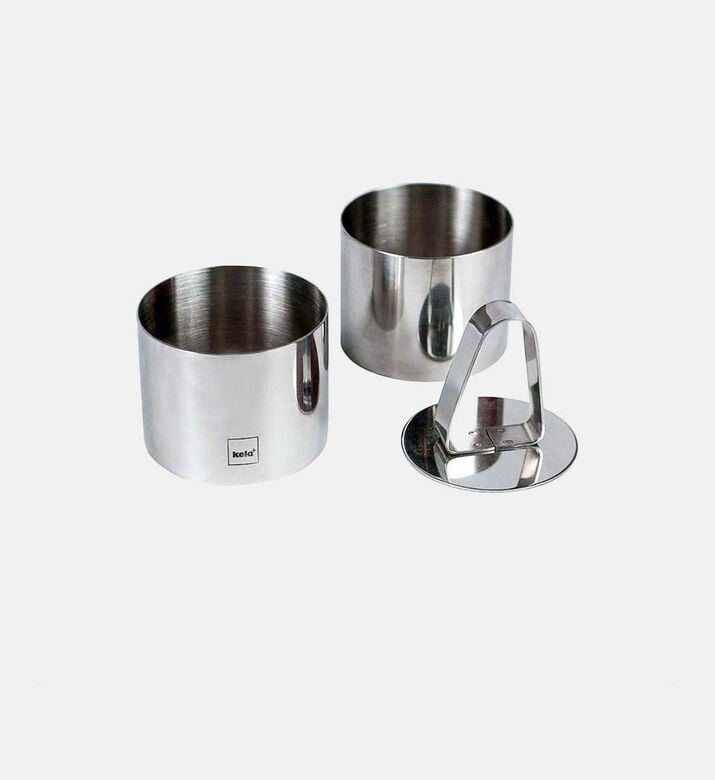 Kela Dessert Stainless Steel Ring Set 7.5 Cm, Packshot View