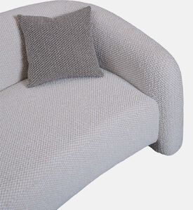 Home Deco and More 3-seater Rounded Design Sofa, Packshot View