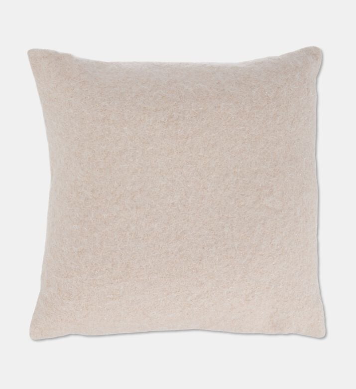 Home Deco and More Square-shape Cushion, Beige, Packshot View