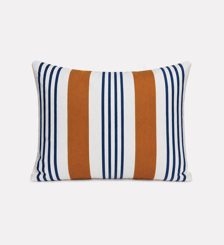 Home Deco and More Striped Rectangular Cushion, Packshot View