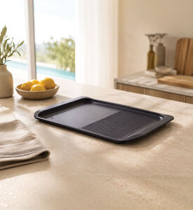 Risoli Dual Grill Rectangular Grill Pan, Packshot View
