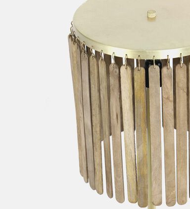 Gularo Mango Wood Table Lamp