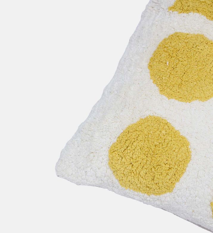 Fresco Tufted Circle Decorative Cushion 45x45 Cm
