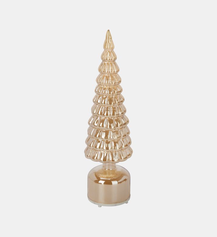 Home Deco and More Tree Glass Led Amber, Packshot View