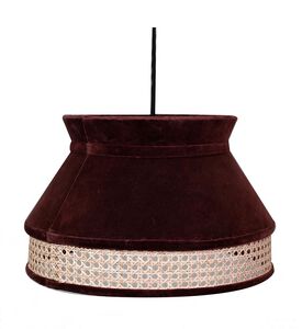 Velvet Cane Base Pendant Lamp