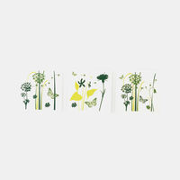 Flore Green Stickers 3-piece Set