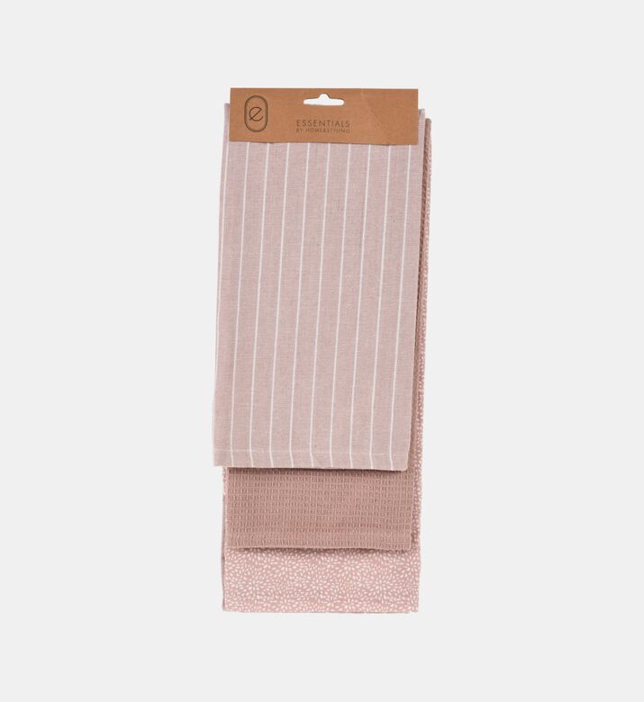 Waffle Design 3-piece Towel Set