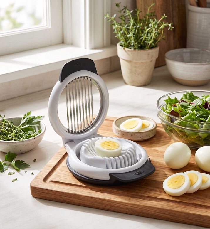 Oxo Good Grip Stainless Steel Egg Slicer, Packshot View