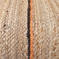 Nara Jute Fabric Rectangular Filled And Vaccumed Cushion