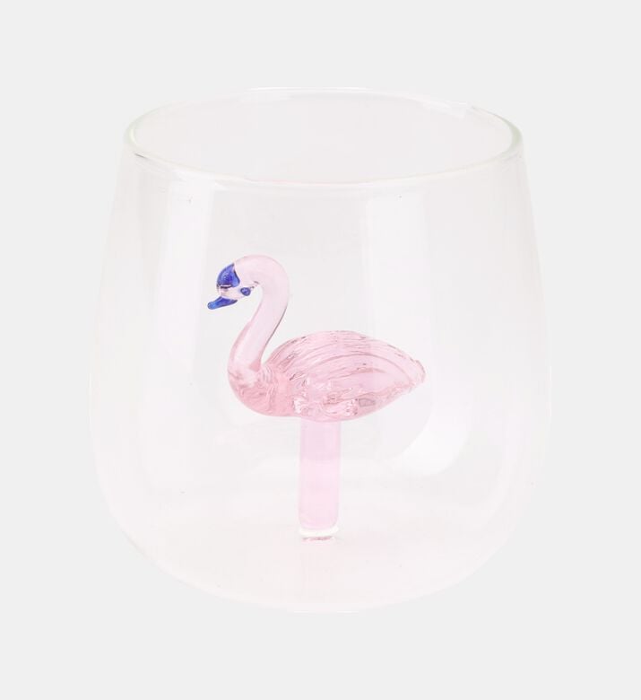 Palm Tree Drinking Glass