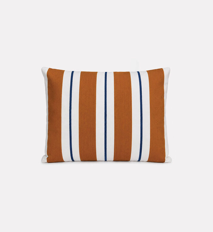 Home Deco and More Wide-stripe Rectangular Cushion, Packshot View