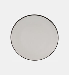 Happy Stoneware Dinner Plate 4-piece Set