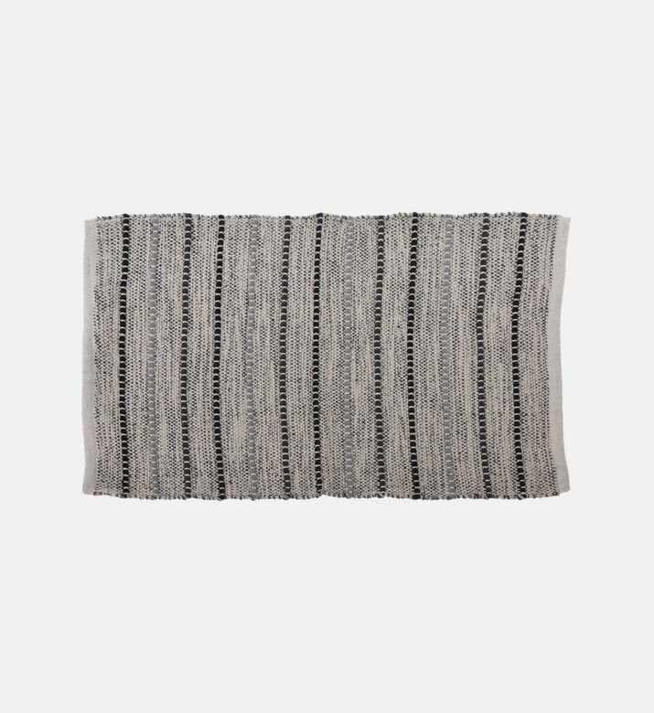 Home Deco and More Woven Recycled Cotton Rug, Packshot View
