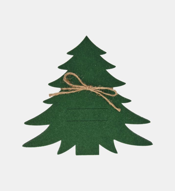 Home Deco and More Tree-shaped Cutlery Holders Set, Green, Packshot View