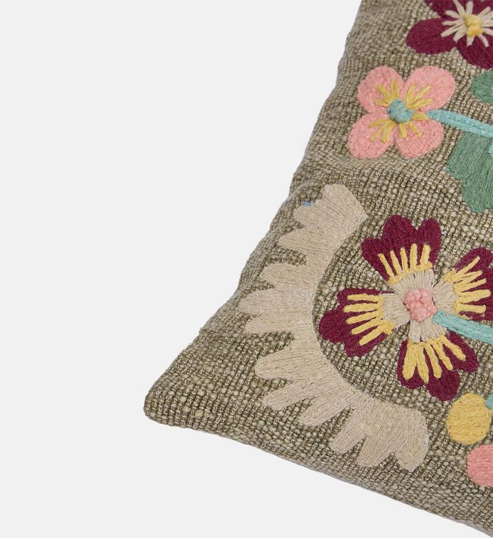 Carmen Embroidered Throw Pillow 35x60 Cm