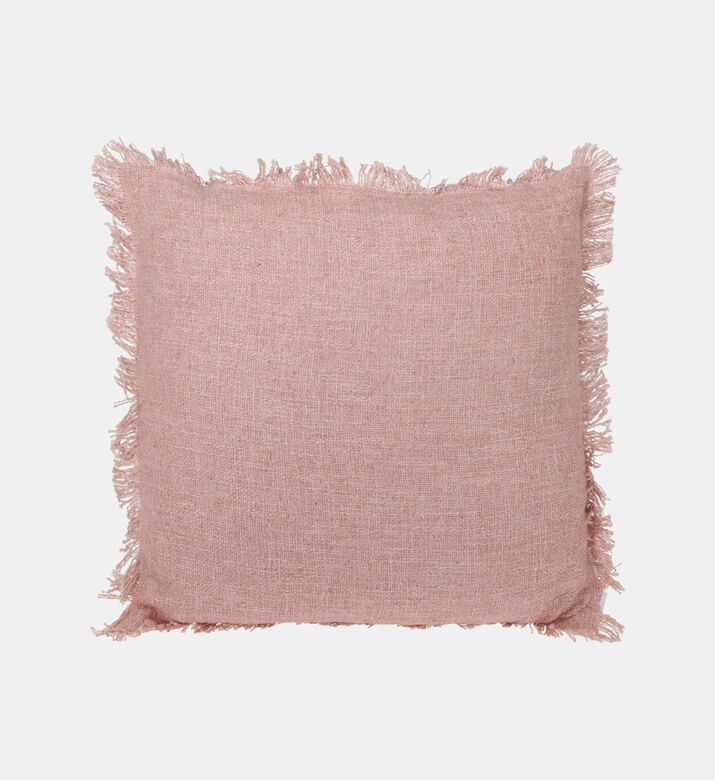 Cotton Zippered Slub Cushion
