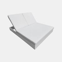 Raja Aluminum Double Sun Lounger