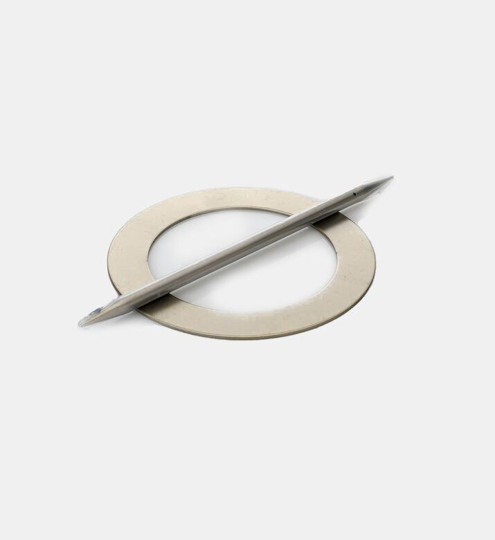 Golfino Brass-finish Round Iron Embrace, Packshot View