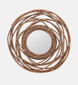 Home Deco and More Kubu Wreath-shape Wall Mirror, Packshot View