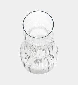 Three-layer Clear Glass Vase