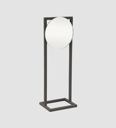 Steel Glass Mirror Stand