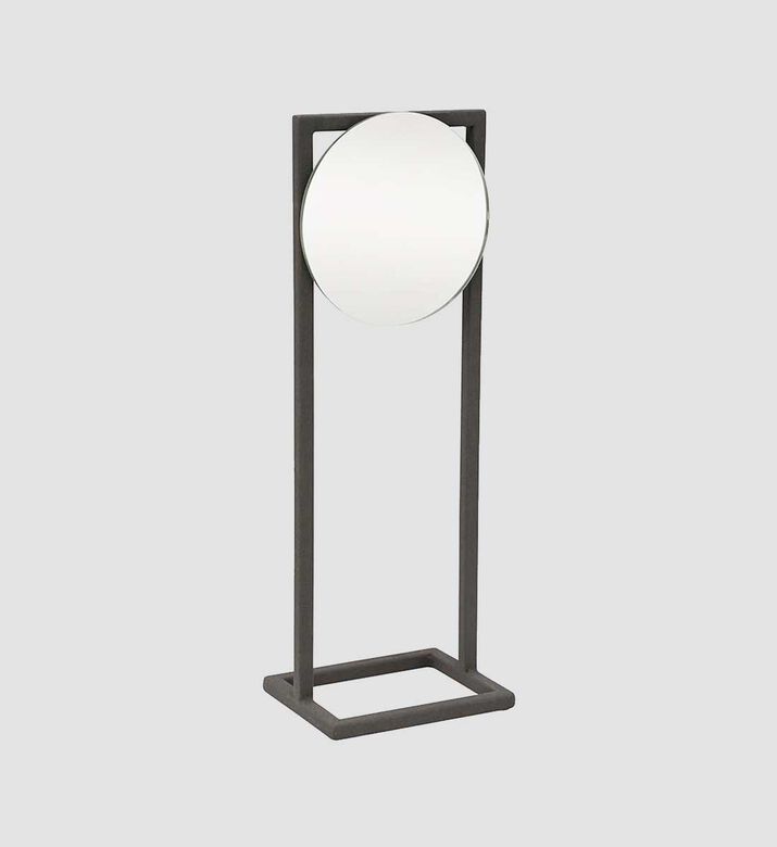 Steel Glass Mirror Stand