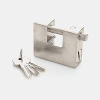 Steel Rectangle Padlock 80mm