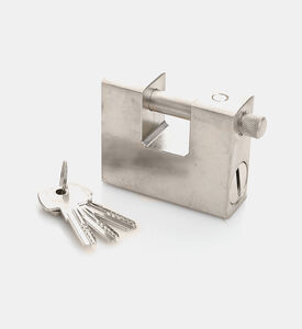 Steel Rectangle Padlock 80mm