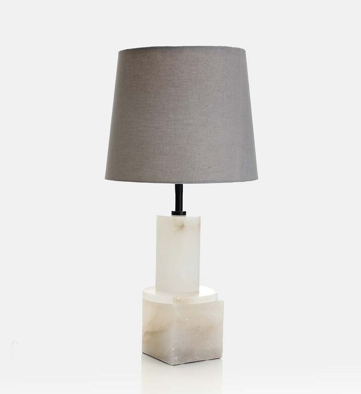 Home Deco and More Marmor Shade Marble Table Lamp, Packshot View