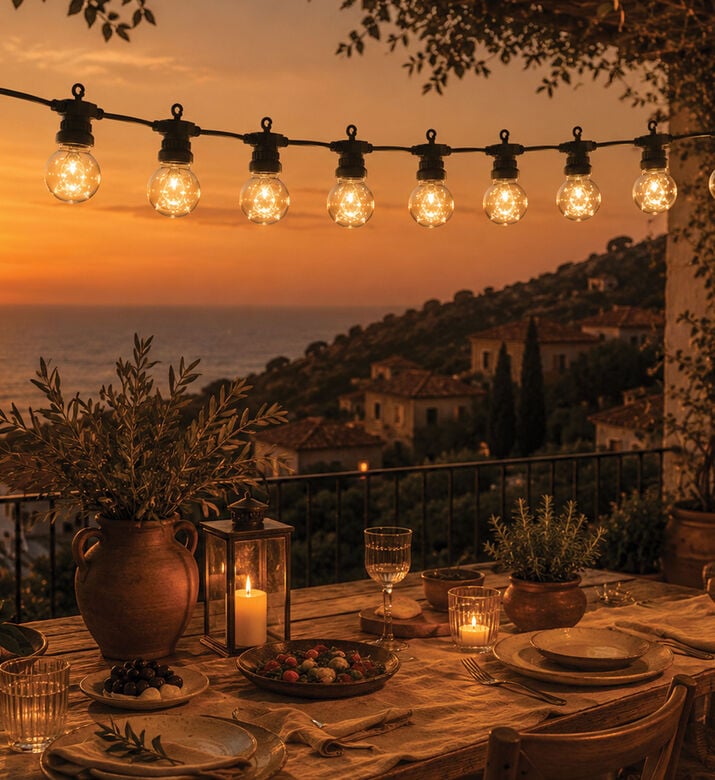 Home Deco and More 10 Warm White Leds String Lights, Packshot View