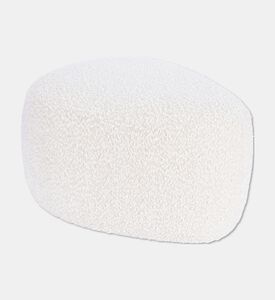Home Deco and More Plush Textured Pouf Cushion, Packshot View