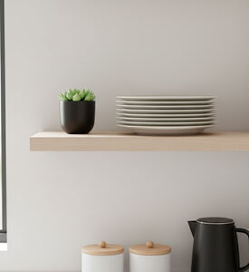 Home Deco and More Gold-rimmed Dessert Plates 6-piece Set - 21 Cm, Packshot View