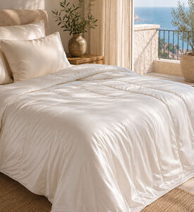 Home Deco and More Zina Cooling Duvet, White, 160x200-cm, Packshot View