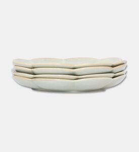 Home Deco and More Flower Form Celadon Glazed 4-piece Plate Set, Packshot View