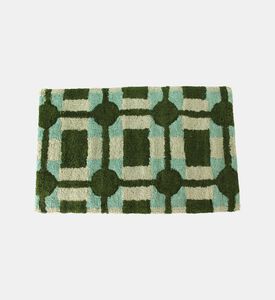 Geometric Cotton Bath Mat