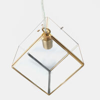 Xavi Diamond Glass Hanging Lamp