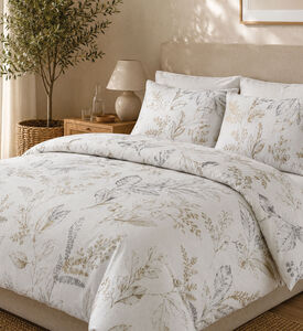 Home Deco and More Paloma Petals Cotton Satin Bed Set, Multicolor, 200x200-cm, Packshot View