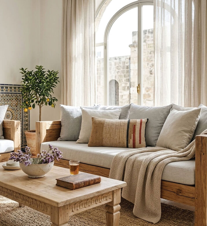 Home Deco and More Tufted Rectangular Cushion, Packshot View