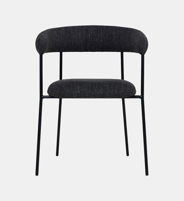 Plenti Boucle Fabric Dining Chair
