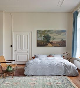 At Home with Marieke Duvet Cover Set Flamboyant, Grey, 260x240-cm, Packshot View