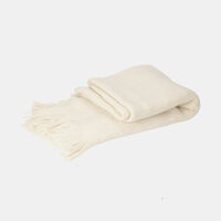 Fringes-sides Plaid Blanket