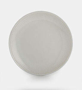 Home Deco and More Gradient Ribbed-edge Dinner Plate, Packshot View