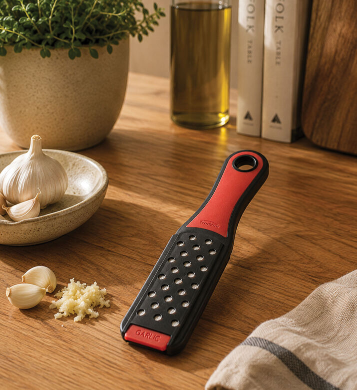 Trudeau Stainless Steel Garlic Grater, Packshot View