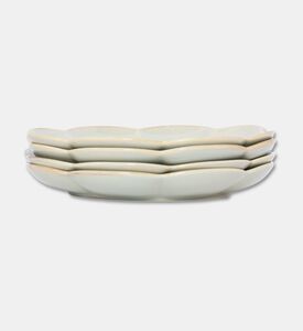 Home Deco and More Flower Form Celadon Glazed 4-piece Plate Set, Packshot View