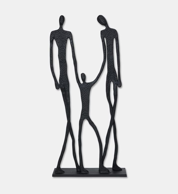 Home Deco and More Family Silhouette Figurine Sculpture, Packshot View