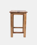 Wooden Square Bar Stool