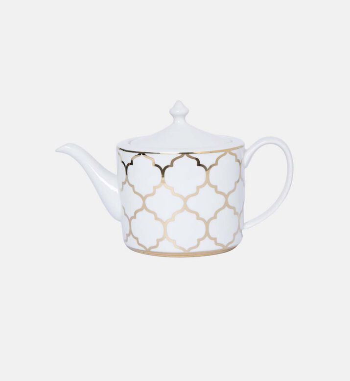 Rosanna Pellegrini Lux Gold Embellished Teapot, Packshot View