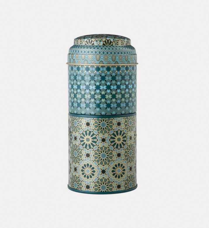 Images d Orient Andalusia Tin Box 2-piece Coffee Cup Set, Packshot View