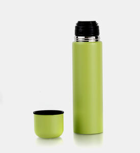 Excellent Houseware Double-walled Bullet Flask, Green, Packshot View