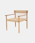 Amond Teak Wood Loom Lounge Chair
